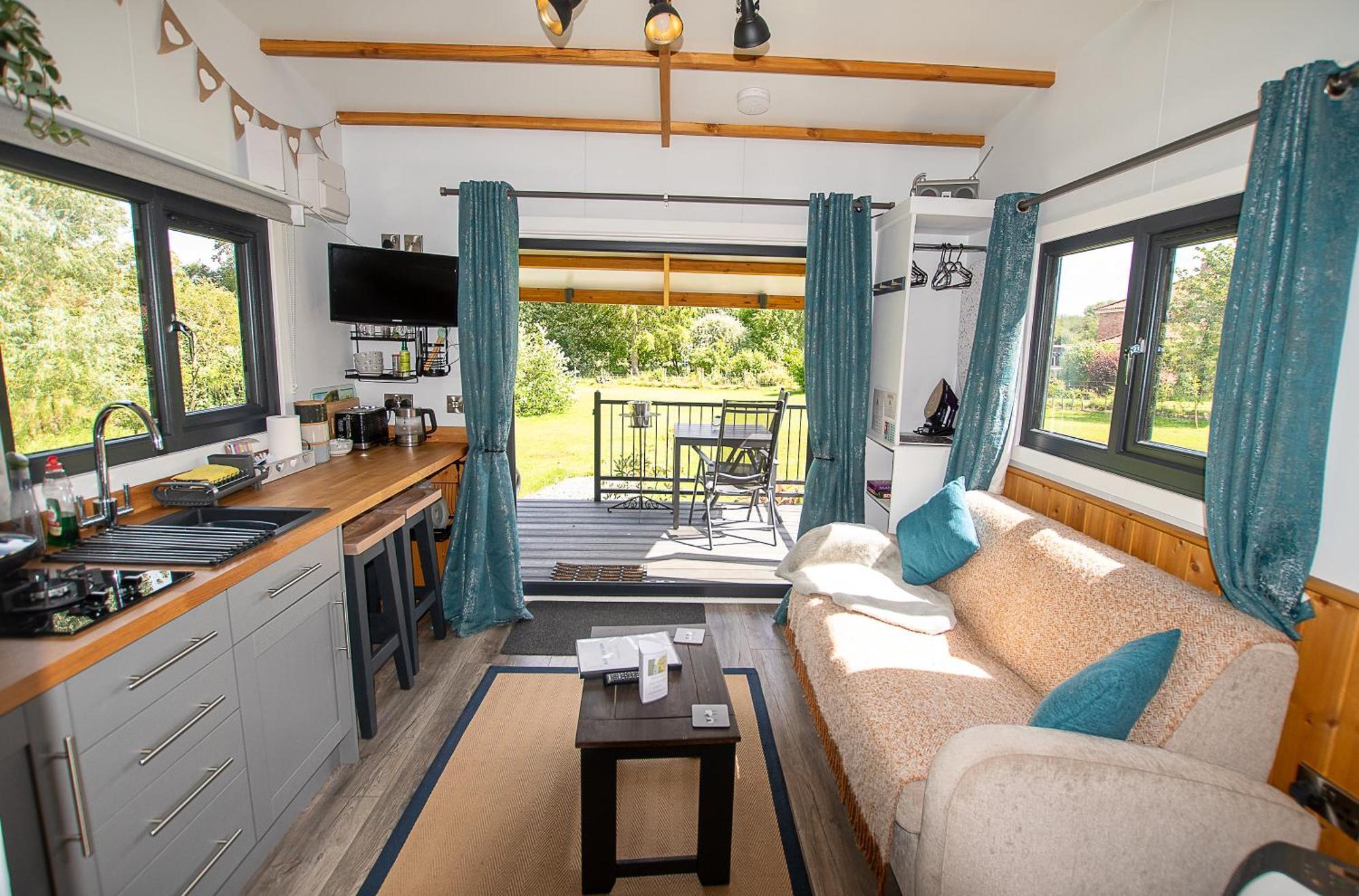 Peppercorn Pod At Beck House Glamping Hotel Salmonby Bagian luar foto