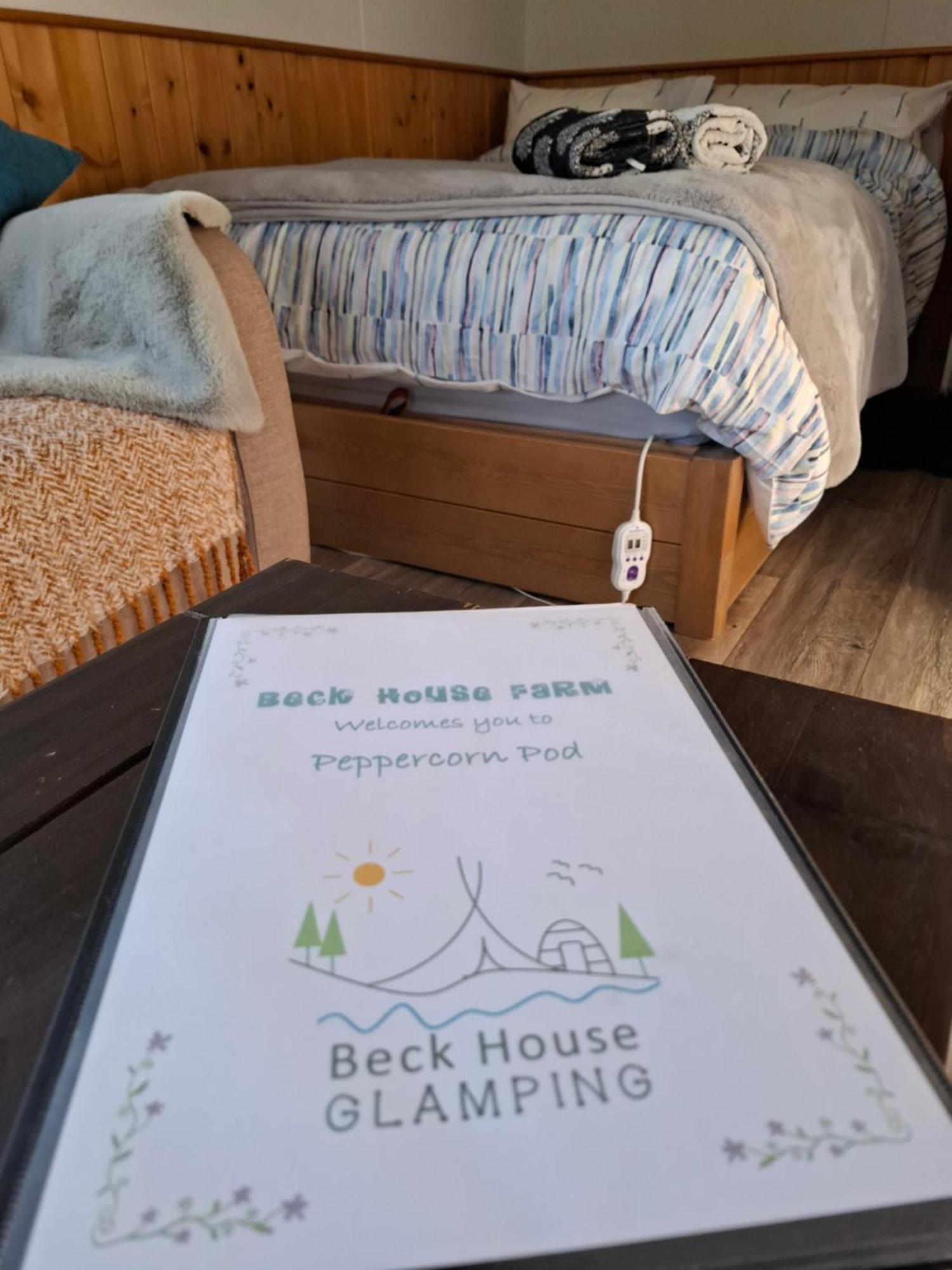 Peppercorn Pod At Beck House Glamping Hotel Salmonby Bagian luar foto